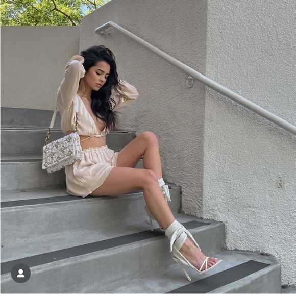 Public Desire Wrap Heels - Picture 1 of 5